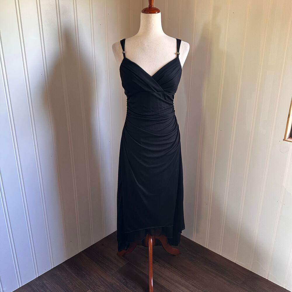 Vintage Y2K Dark Fairy Babydoll Midi Dress L - Picture 1 of 7